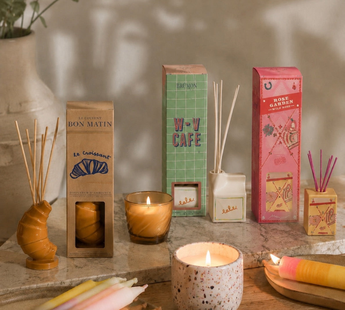 Bougies et diffuseurs Casa Lily