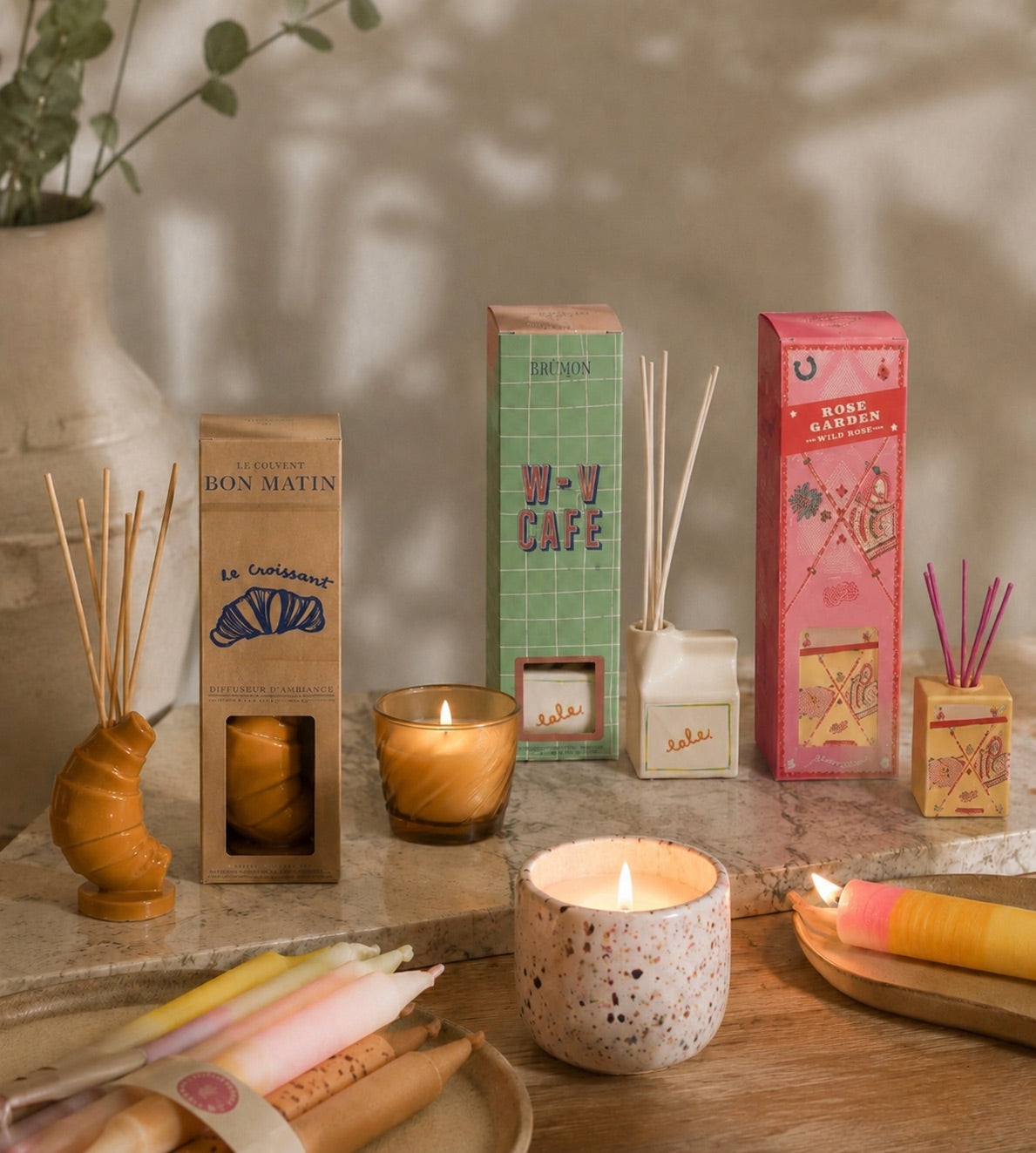 Bougies et diffuseurs Casa Lily